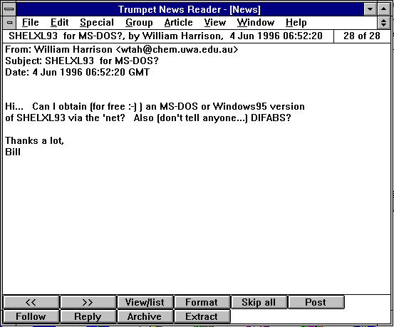 Reading a News Article